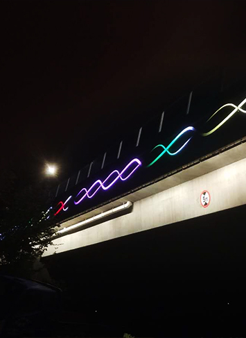 Dự án chiếu sáng nút giao thông Qijiaqiao tuyến Lin'an Changxi
